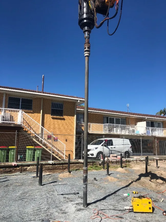 Luxury Home Pile Installation